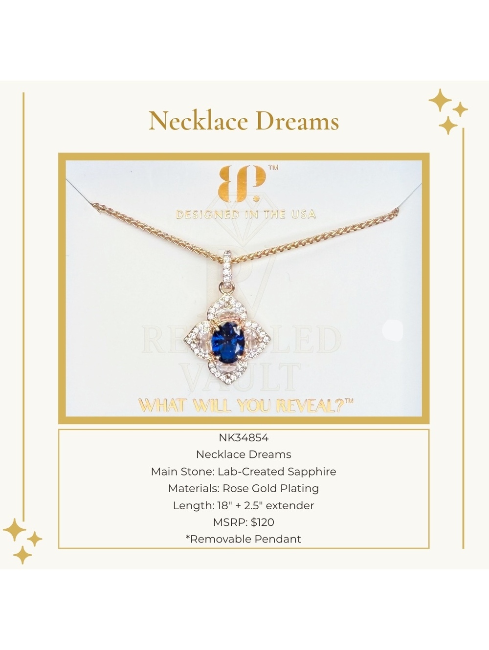 Necklace Dreams - September Birthday 2026